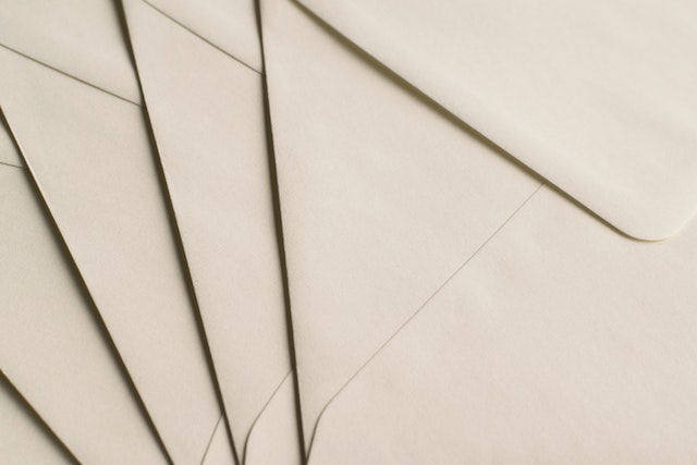 a close up on manilla envelopes
