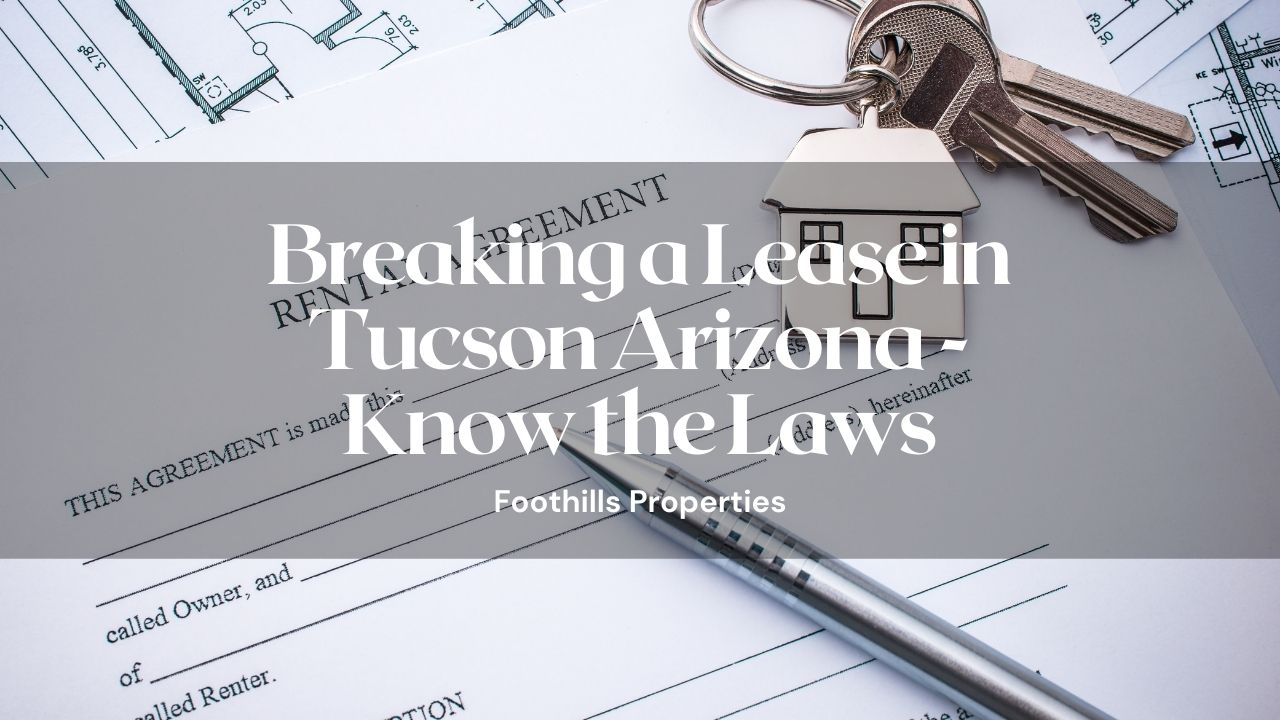 laws of lease breaking in arizona